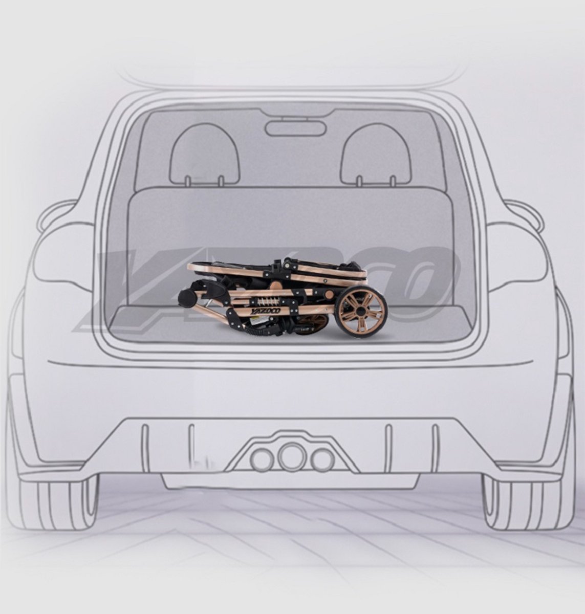 EC REP SERVICES SL Premium 3-in-1 Kinderwagen thumbnail 6