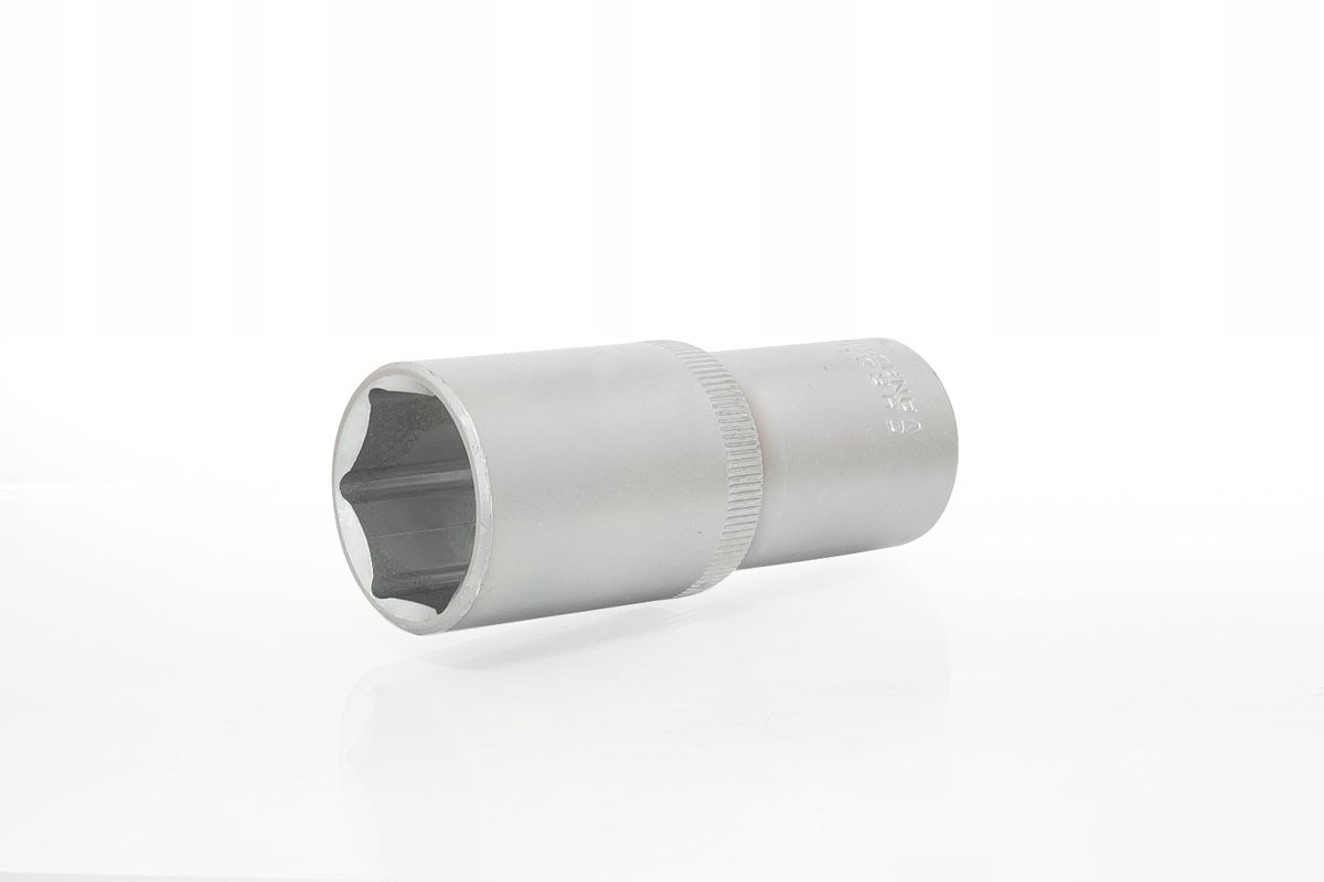 Lange 1/2" 6-hoekige dop SATIN 19mm