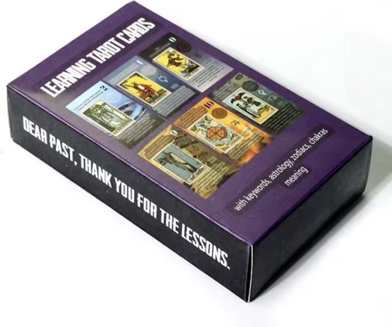 Tarot Kaarten – 78 Stuks – Tarot en Orakelkaarten – Oracle Deck – Engels – Met Uitleg – Tarot Cards