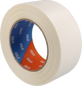 DULA Ruban adhésif - Wit - 50mm x 50m - 1 Rouleau de Duck tape - Ruban de réparation