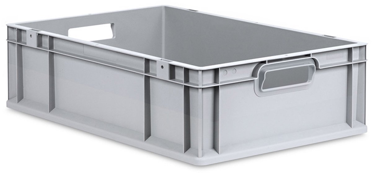 allit transportbak ProfiPlus EuroEco O617, grijs, 600×400×170 mm, stapelbaar