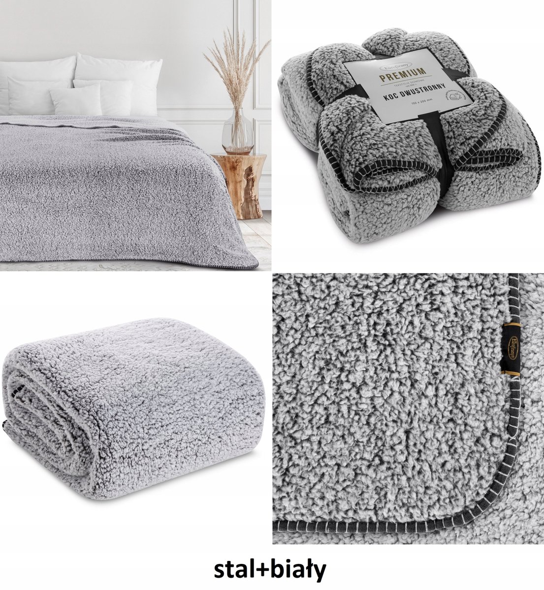 Luxe Sherpa Deken 200x220cm - Zacht & Warm - Perfect Cadeau