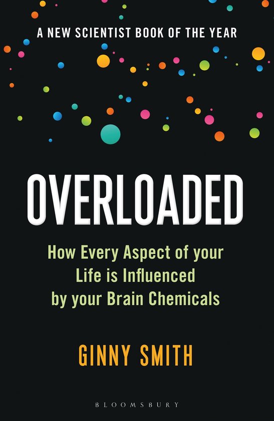 Boekomslag 'Overloaded' met de tekst 'A New Scientist Book of the Year'.