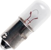 Signaallamp Ba9s 12V 5W - 416 mAh - Per stuk - T10 Gloeilamp Ø10mm - 28mm - 2500K - Dimbaar
