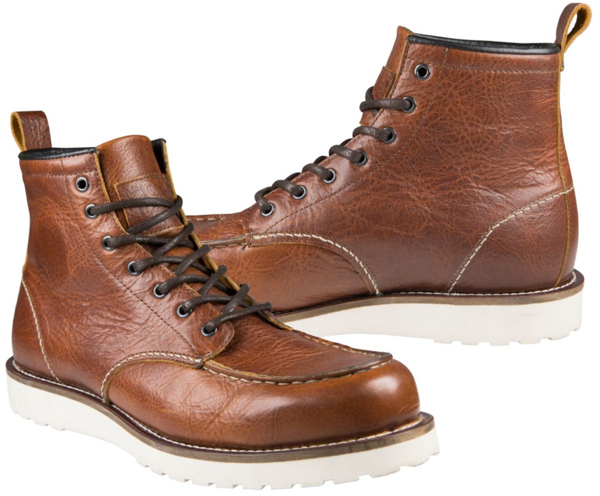 John Doe Motorschoenen Rambler Cognacbruin