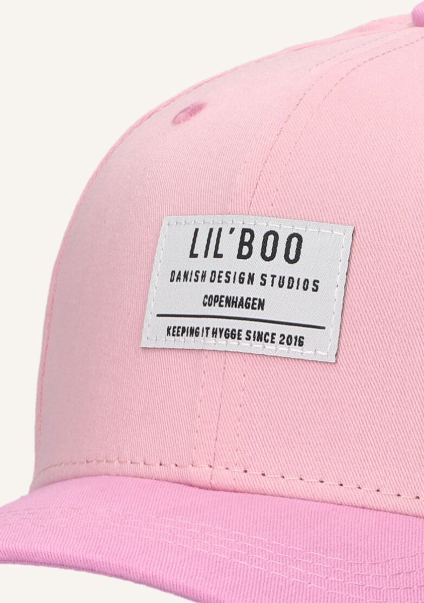 LIL'BOO Block Snapback G Petten Meisjes - Roze - Maat 3/7Y - L