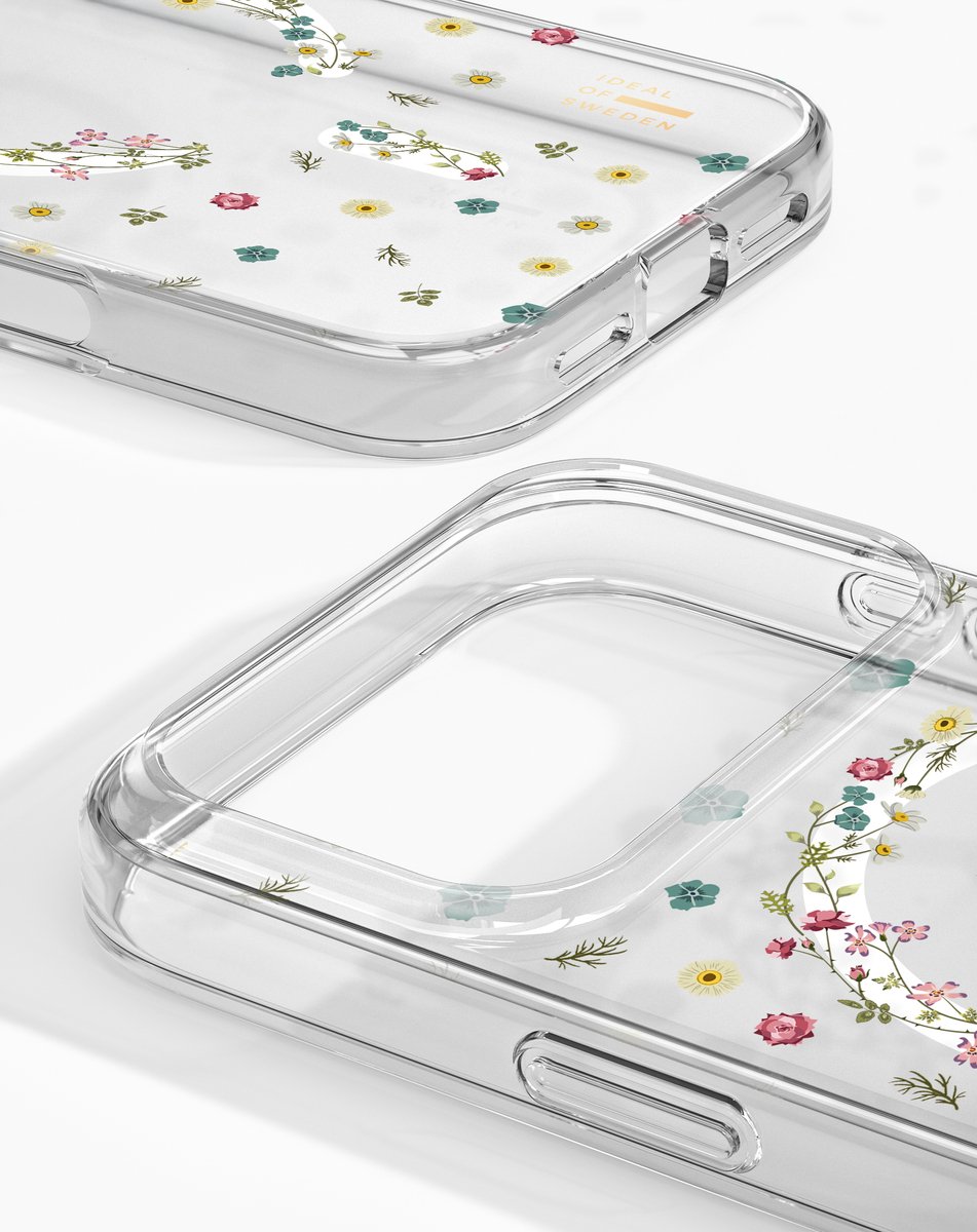 iDeal of Sweden Transparant hoesje MagSafe iPhone 17 Pro Max Petite Floral