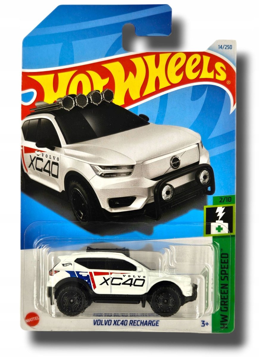 Hot Wheels Volvo XC40 Recharge Schaal 1:64 Speelgoedauto