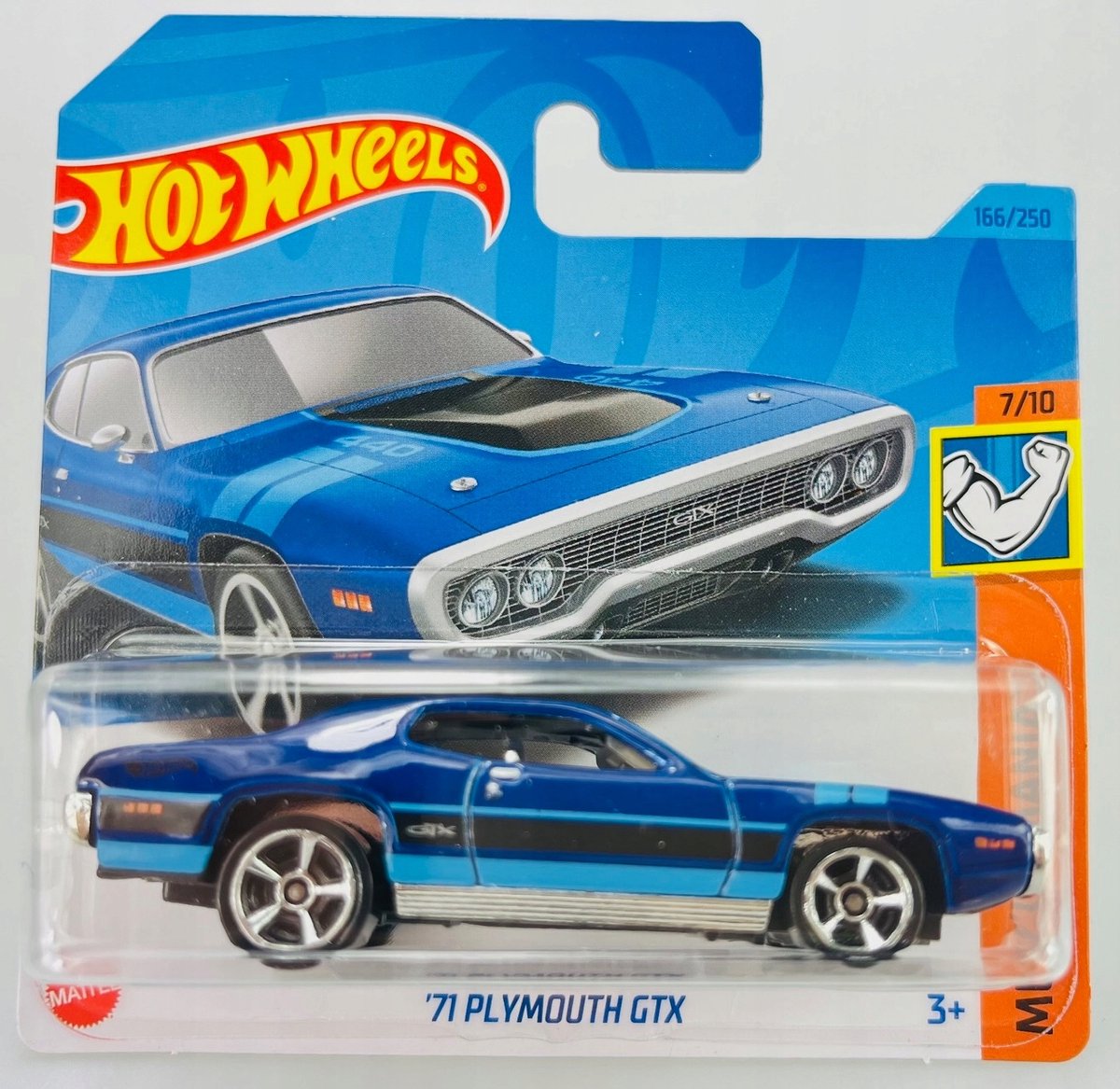 Hot Wheels '71 Plymouth GTX Speelgoedauto HKK91