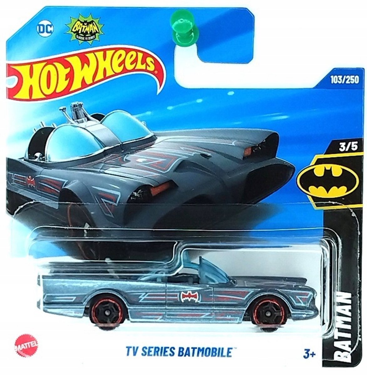 Hot Wheels Batmobile Batman Speelgoedauto 1:64