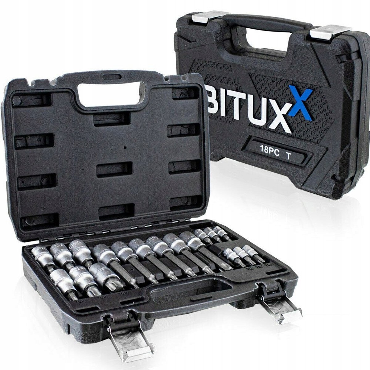 Bituxx Torx Dop Dop 18 Delen Set - Duurzaam & Praktisch