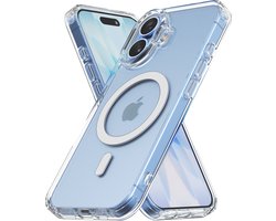 My Case Transparant Hoesje – Geschikt voor iPhone 17 - Geschikt voor MagSafe – Slank, Sterk en Shock proof
