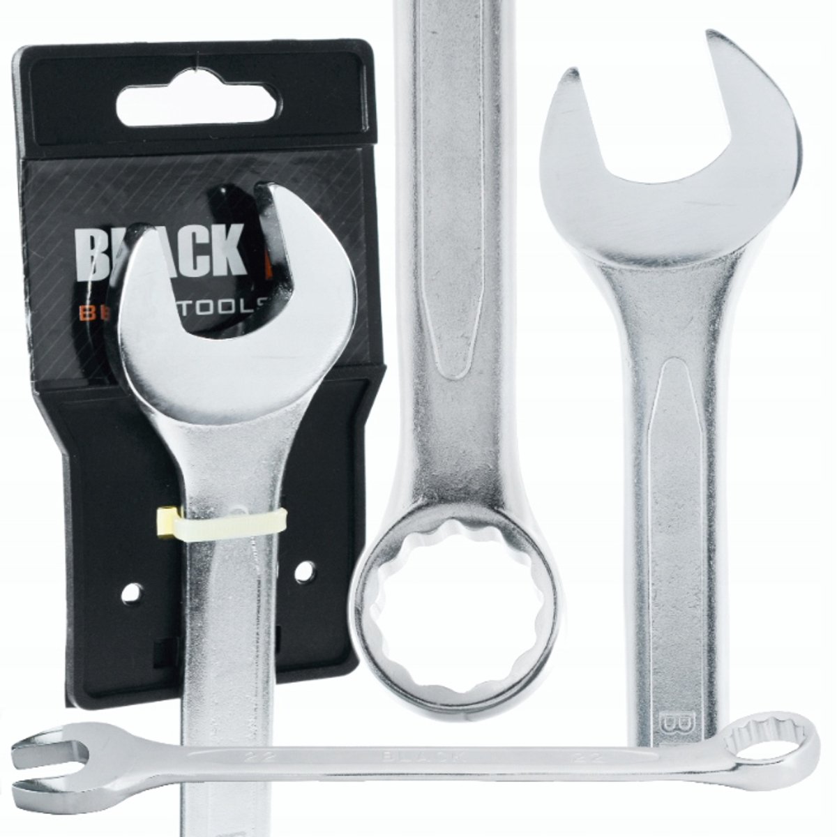 Ringsleutel Zwart CRV 12 mm