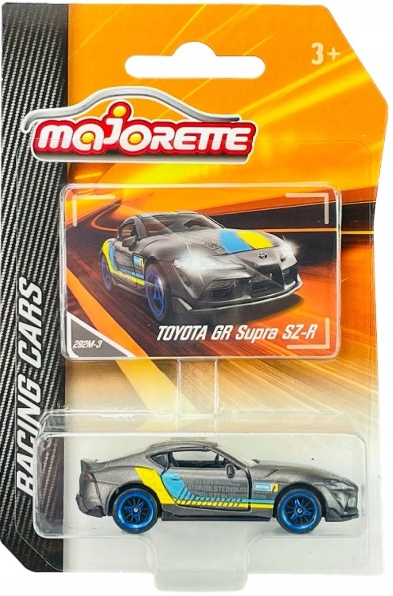 Majorette Toyota GR Supra SZ-R Racewagens Modelauto 1:64