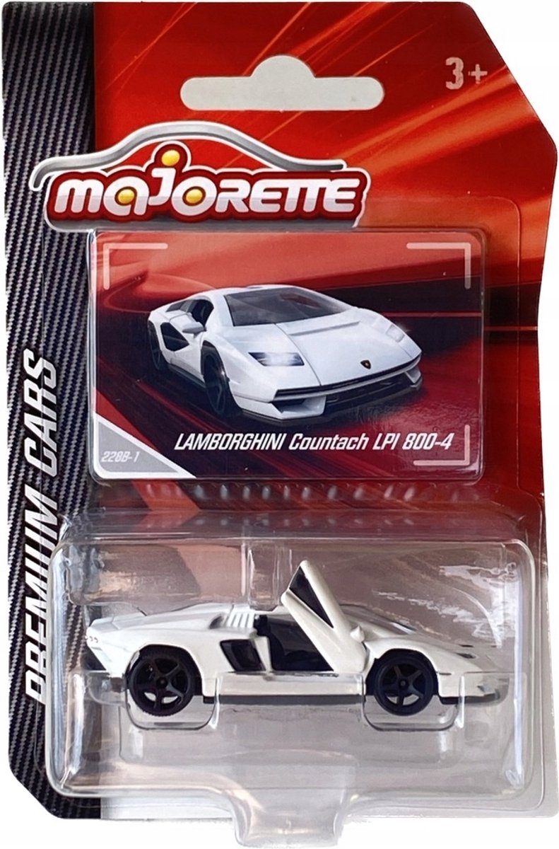 Majorette Premium Cars Lamborghini Countach LPI 800-4 Schaal 1:64