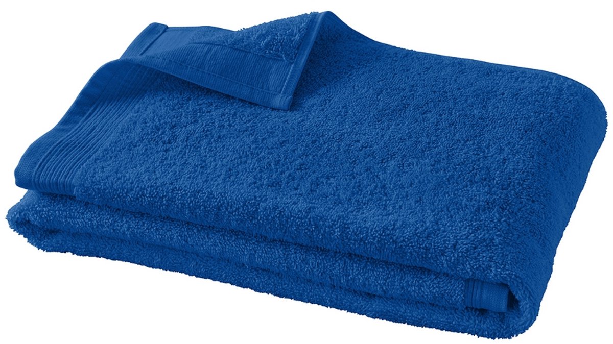 Blanc des Vosges Luxe Badhanddoek Uni - bleu royal - 50x100 cm - 100% microkatoen - 600 g/m²