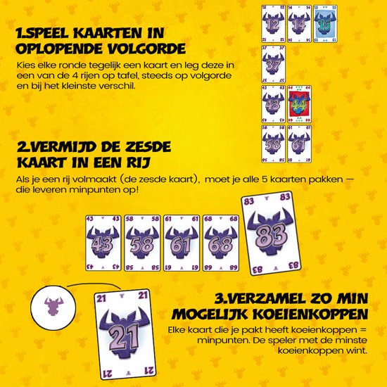 999 Games - Take 5! - Kaartspel - Leuk voor grotere groepen - Familiespel - Gezelschapsspel - Educatief spel - Klein cadeautje