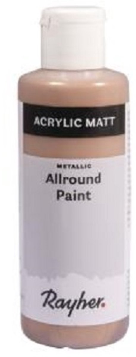 Rayher verf - kwaliteit hobbyverf - Acrylic - 80 ML - mat metallic Bronze