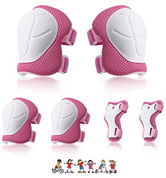 Bescherm je kind tijdens het sporten met deze complete set skeeler bescherming