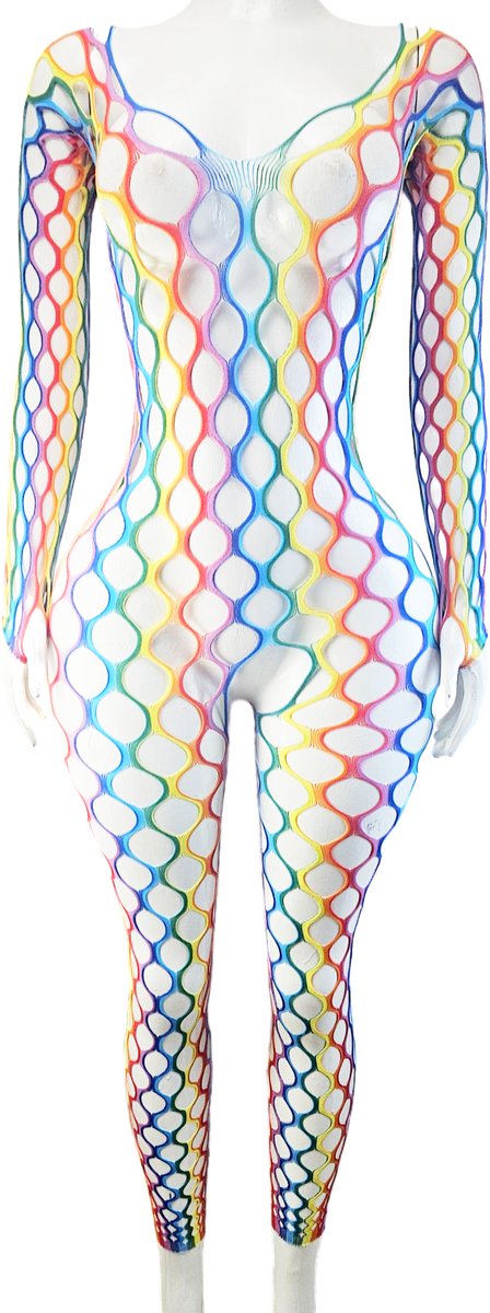 BamBella ® - Panty pak -Onesize - body suit - Dames - Onesize - Erotische jumpsuit van kant lingerie