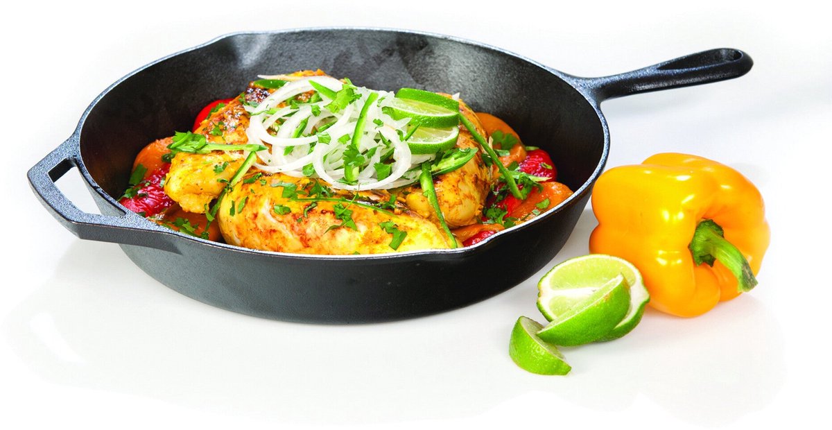 Gietijzeren pan - Skillet - 30 cm - preseasoned
