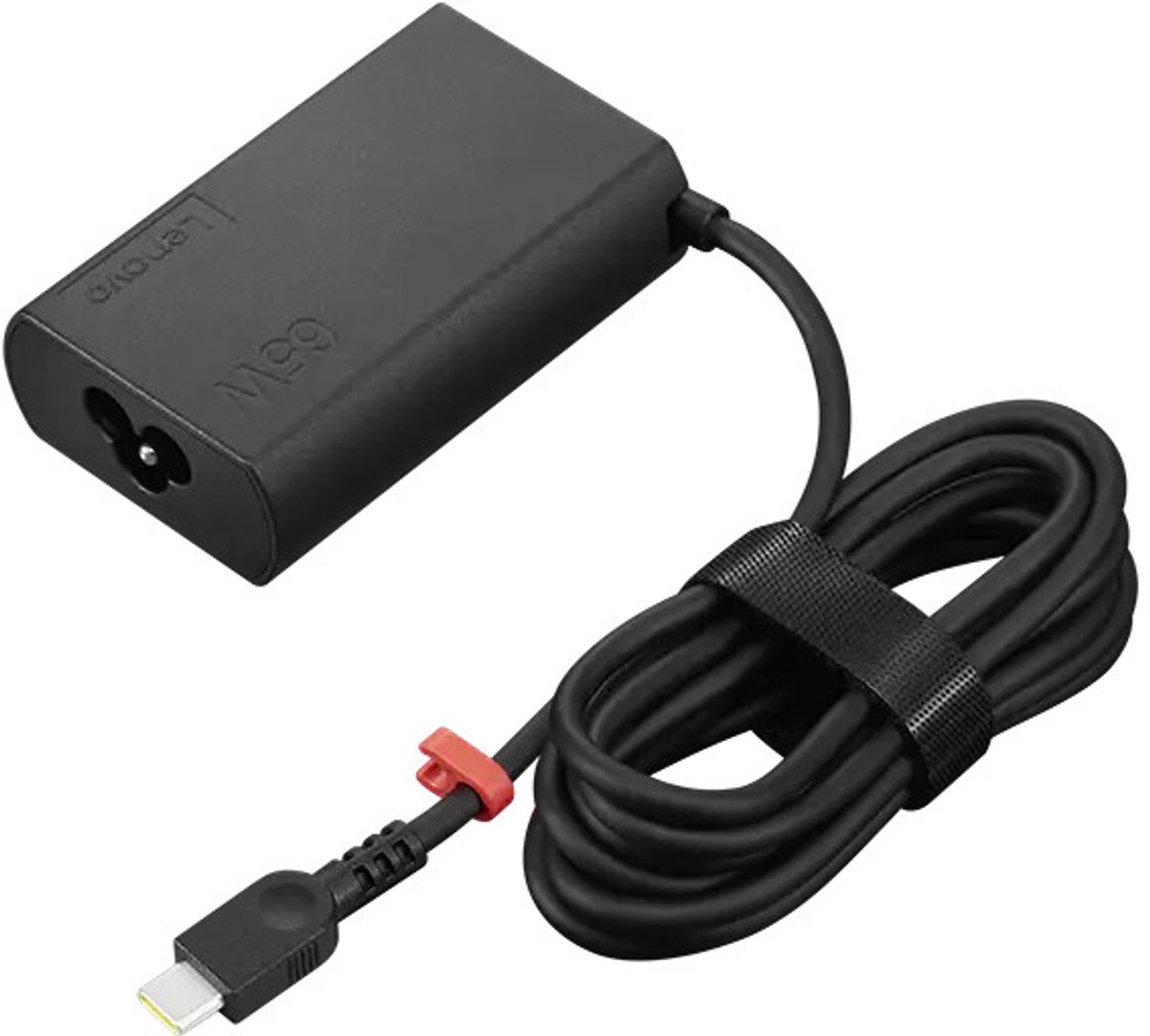 Platte Lenovo-netvoedingsadapter van 65W (USB Type C, GaN) - EU1/Arabië/Indonesië/ROK