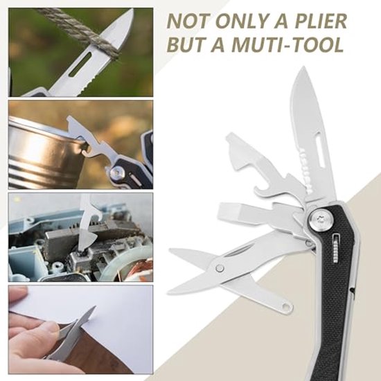 FLISSA 13 in 1 Multitool Schraubenschlüssel, Verstellbarer