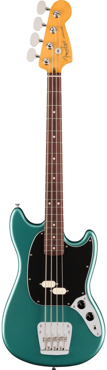 Fender American Professional Classic Mustang Bass RW Faded Sherwood Green Metallic