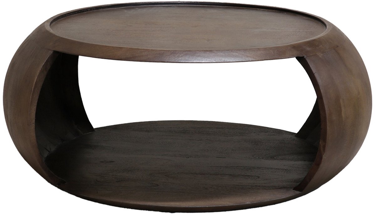 DÉJA Living Salontafel June - Rond - Mangohout - Ø85cm