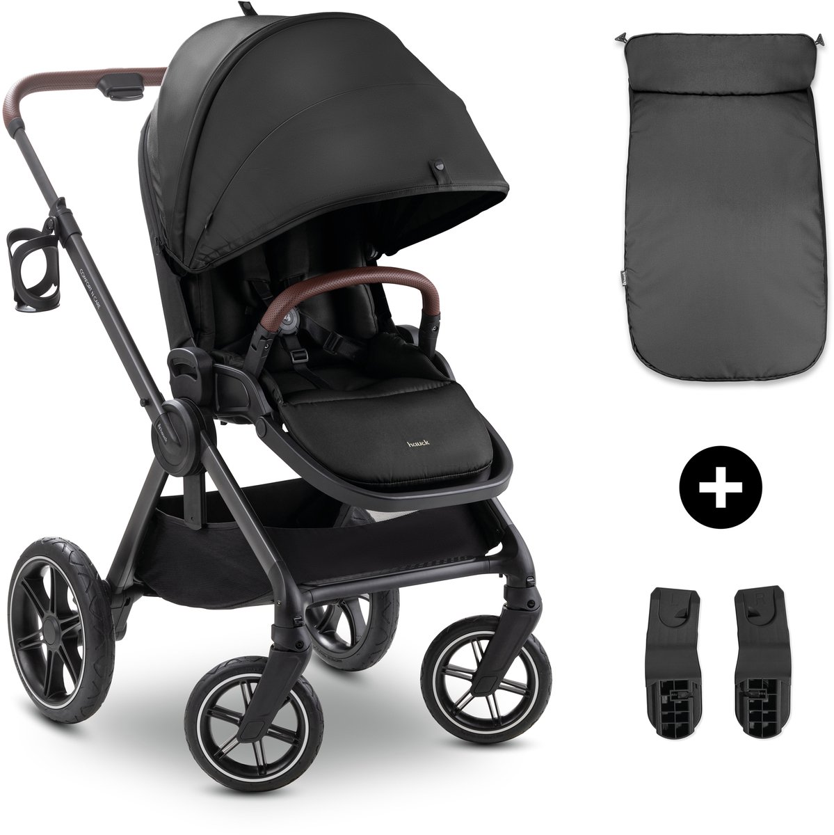 Hauck Comfort N Care Kinderwagen met Extra Comfort - Zwart - hauck GmbH & Co. KG, Frohnlacher Straße 8, 96424 Sonnefeld, Germany - €399,90