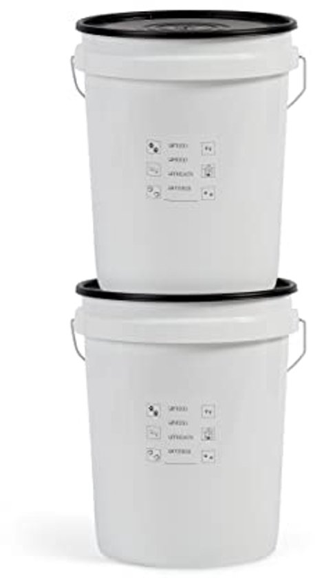 40 Lbs 14 Lbs Luchtdichte Vacuüm Doorzichtige Plastic Huisdierbak & Feeder Klein