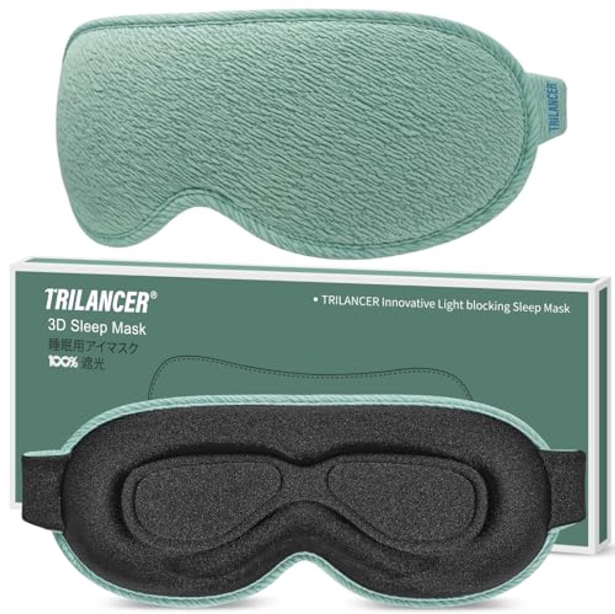 100% Lichte Blokkade Slaapmasker voor Volwassenen – Comfortabel en Innovatief Ontwerp voor Veilig Slapen