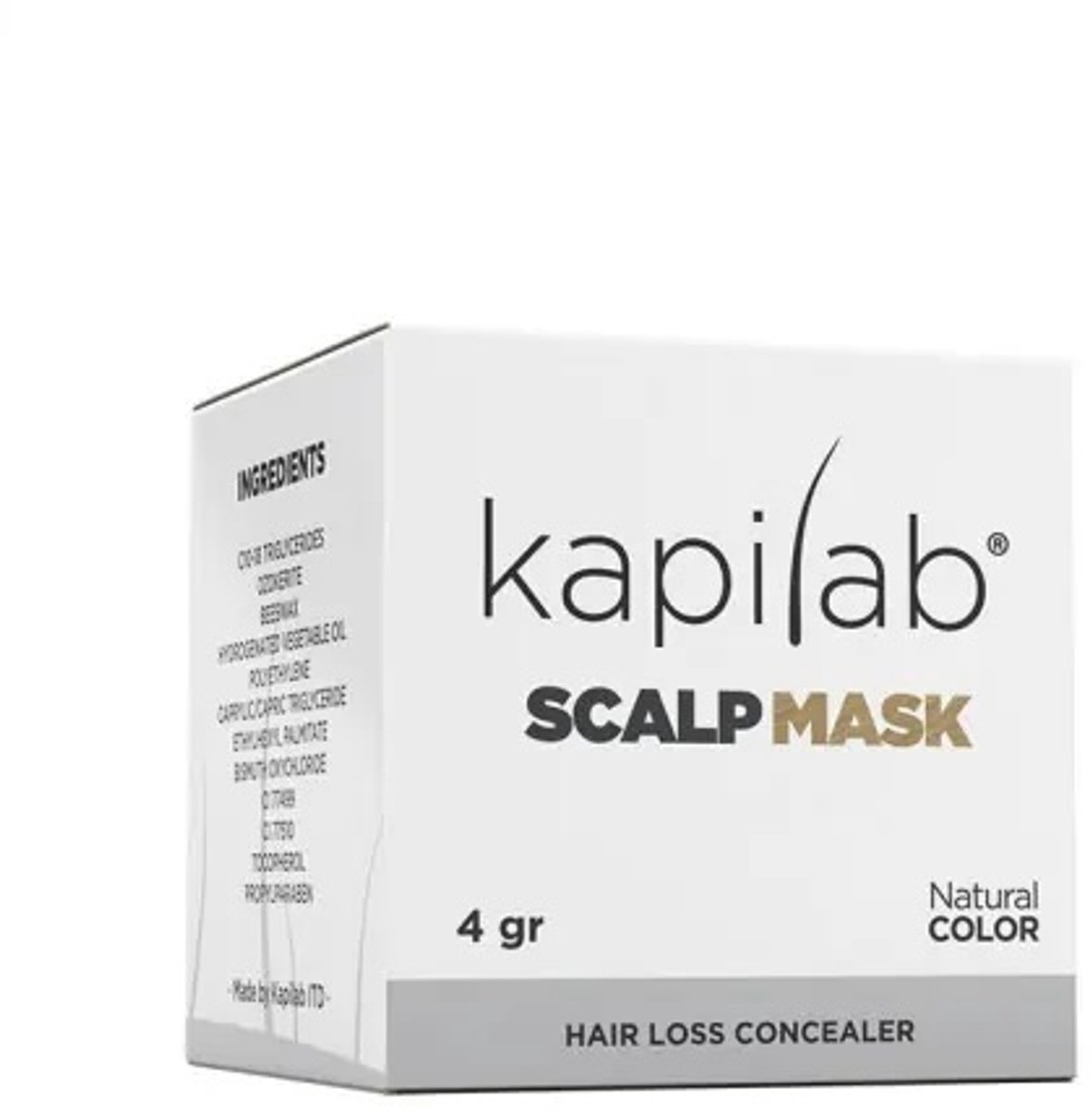 Kapilab Scalp Mask - Medium Brown - 4 gram