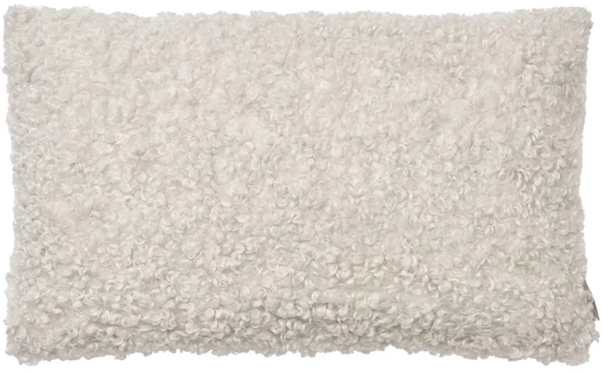 Blomus Teddy kussen gevuld 30x50cm moonbeam