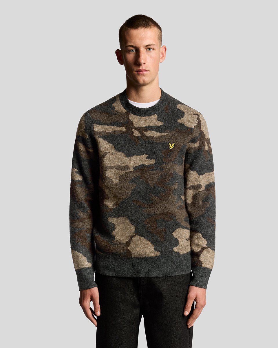 Lyle & Scott - Heren pull - Maat S - Mannen - Creme -