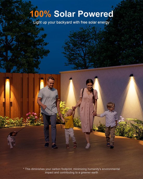 Solar Tuinlamp Met 6 Sprieten Aanbieding