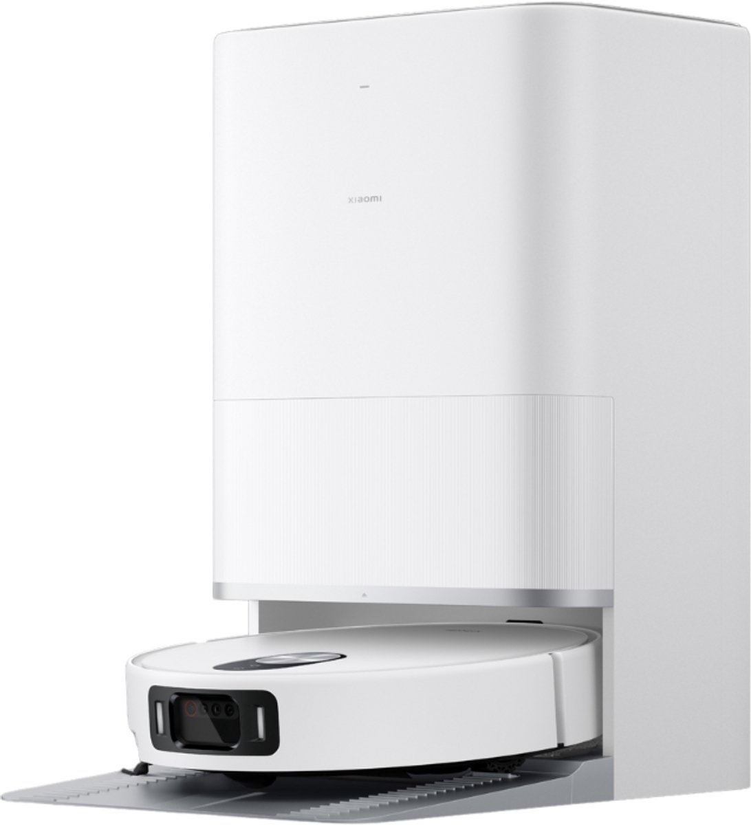Xiaomi Robot Vacuum 5 - Smart Robotstofzuiger met Mopfunctie - 20.000 Pa Zuigkracht - Automatisch Leegstation - 80°C Mop Dweilfunctie - Google & Alexa integratie