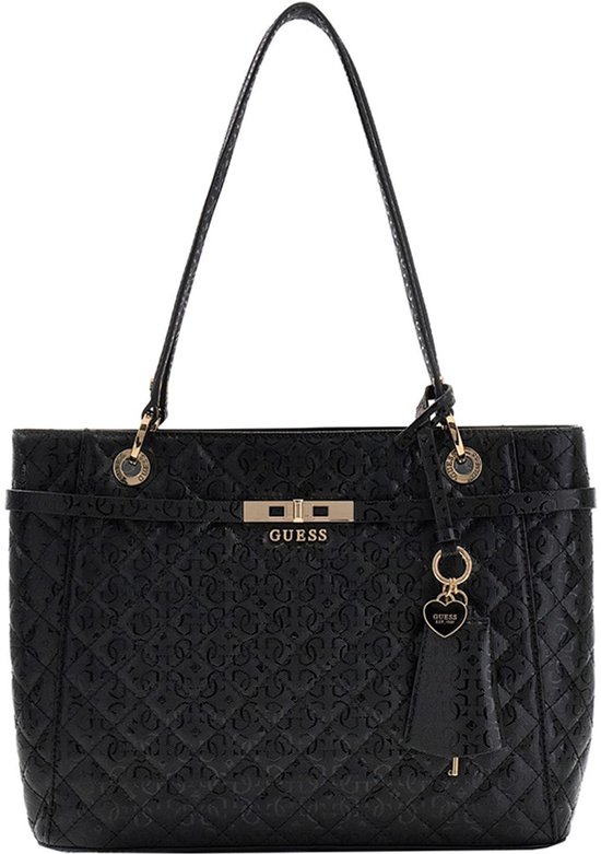 GUESS sac à épaule Idra Noel Tote Bag Black noir