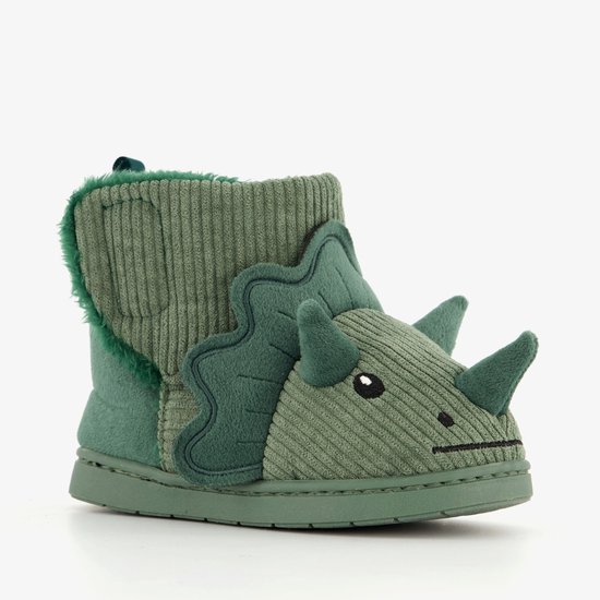 Thu!s kinder pantoffels draak - Groen - Sloffen - Maat 26/27