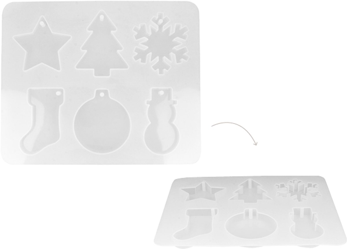 Kerst siliconen mal - Artemio