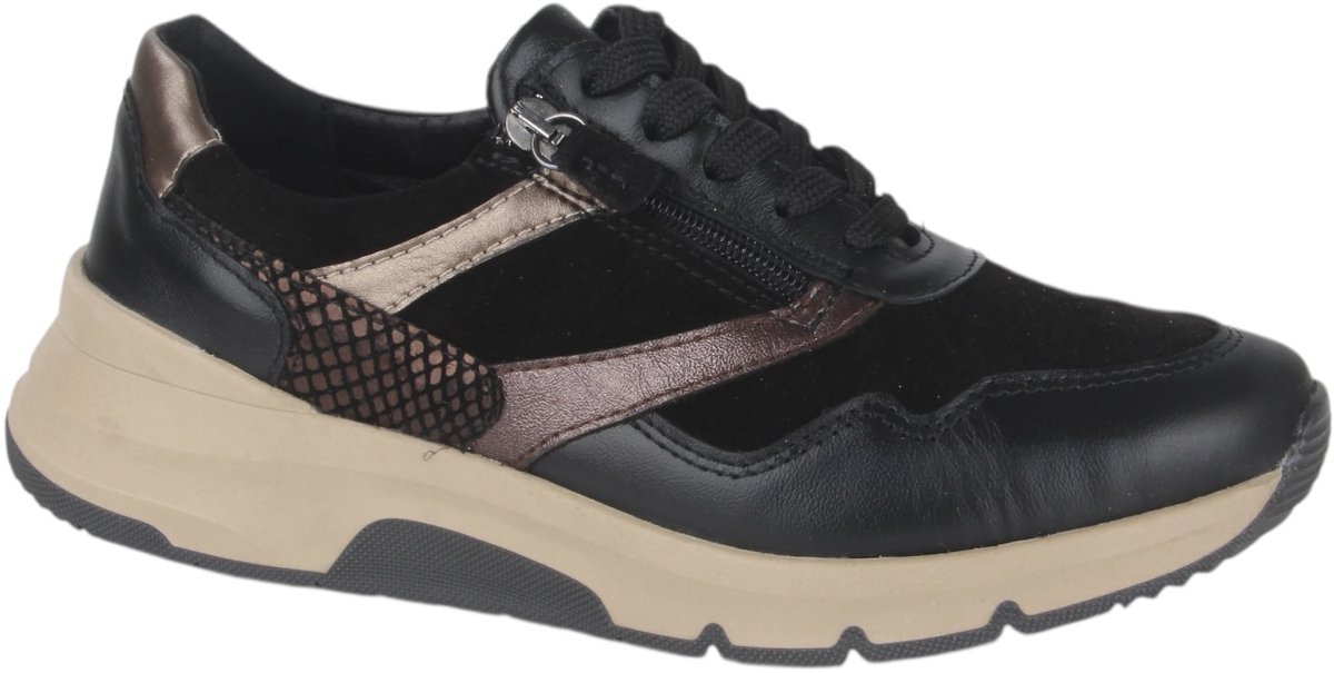Ti Comos 2360004-A-000 dames sneakers maat 36 zwart