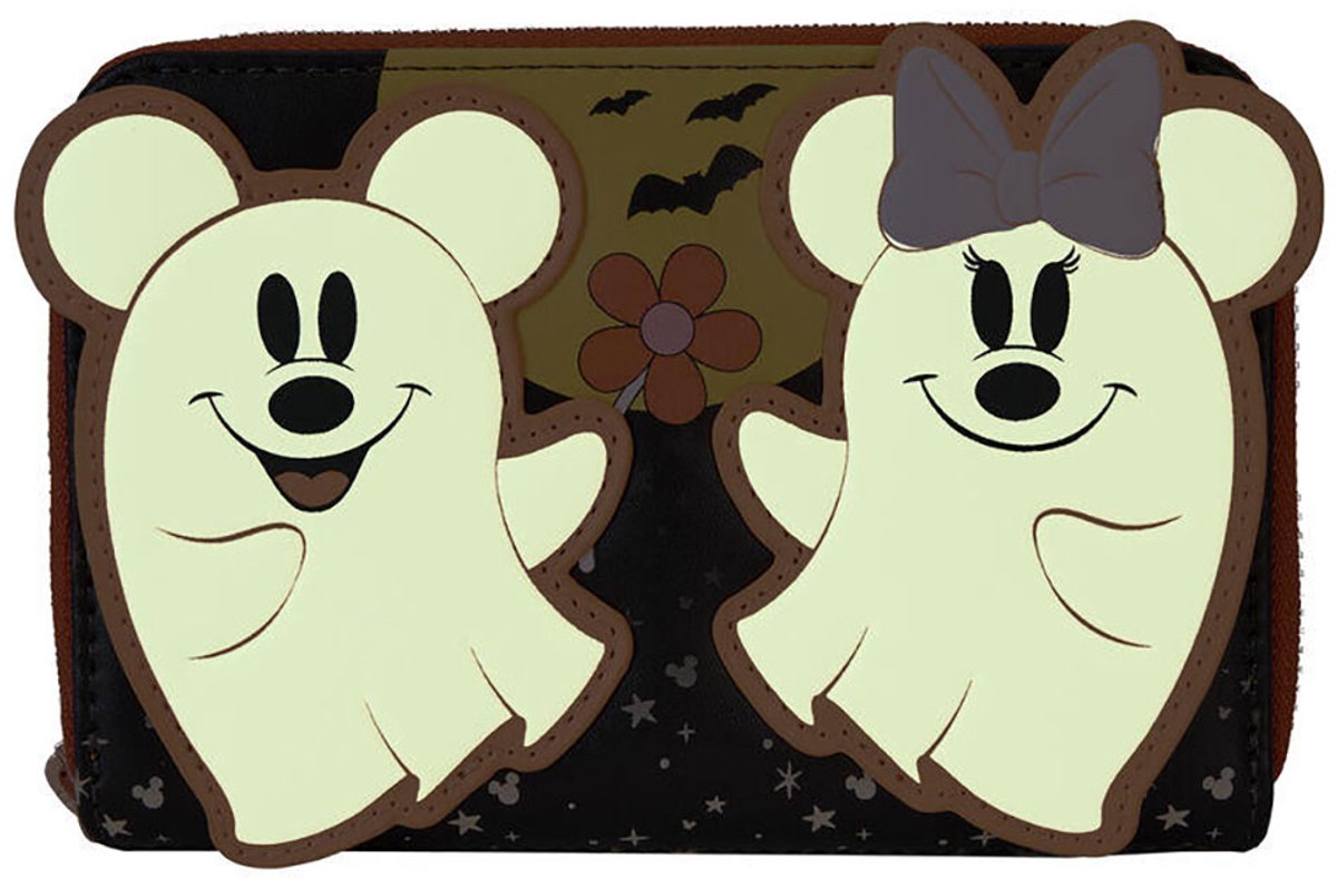 Loungefly Mickey And Minnie Portemonnee Geel Man,Vrouw