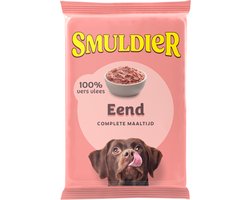 Smuldier Eend 400g | 48 st. | compleet | diepvries hondenvoer | vers vlees
