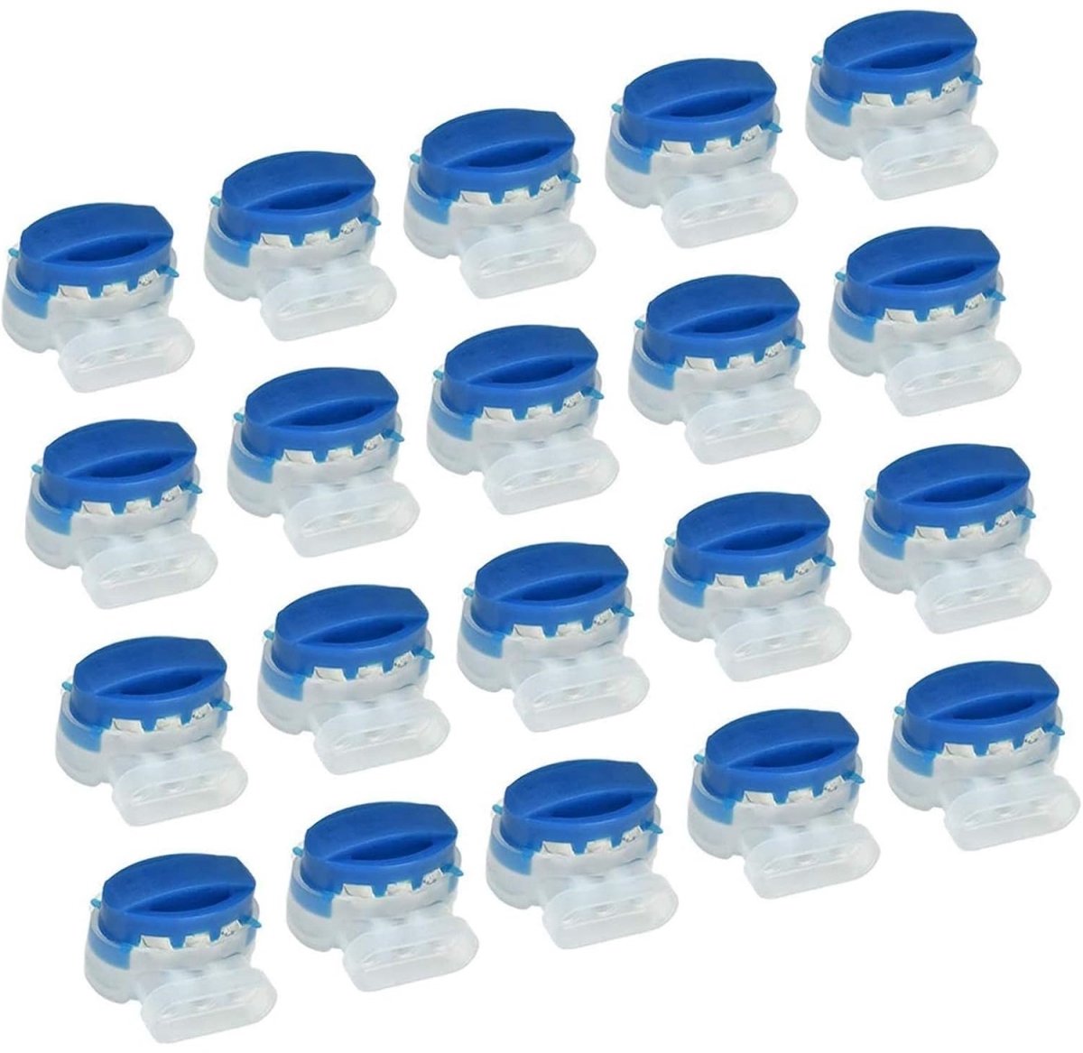 EXCITAT Kabelconnectoren - Grasmaaieraccessoires - Duurzaam - Waterdicht - 20 stuks