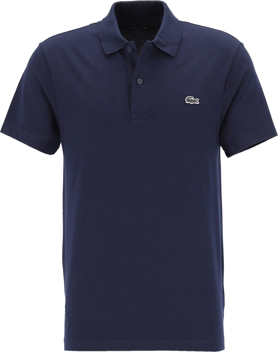 Lacoste Poloshirt Breathable Donkerblauw – Heren