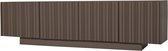 WOOOD Nova Tv Meubel 200 cm - Grenen - Truffel Bruin - 54x200x40