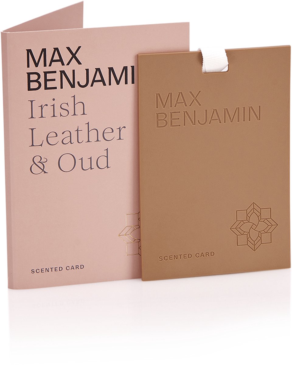 Max Benjamin - Geurkaart - Irish Leather & Oud