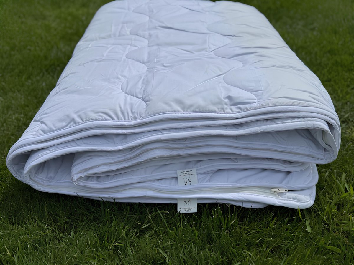 Alpaca dekbed 4-seizoenen 260 x 220 met GOTS gecertificeerd tijk