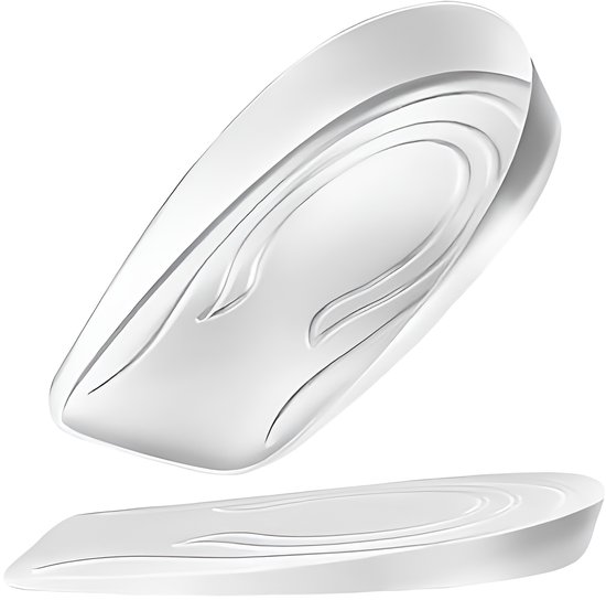 Halve inlegzolen, 2 paar (4 stuks), halve siliconen zool voor de voet, voor vrouwen, dragen schoenen met hoge hakken