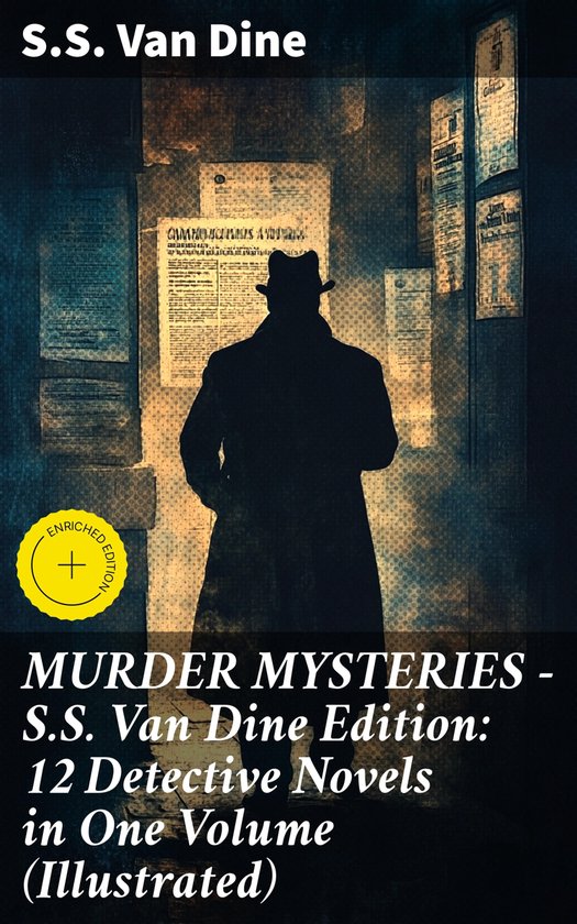 MURDER MYSTERIES - S.S. Van Dine Edition: 12 Detective Novel ... - cover